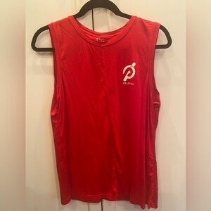 Peloton red tank